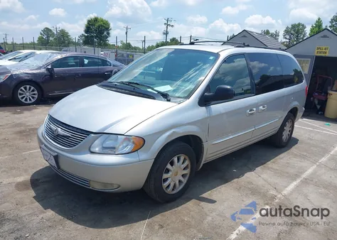 2001 Chrysler Town & Country Lxi z USA, uszkodzony, nr VIN 2C4GP54L51R261157